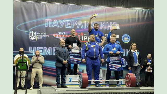 Харківські пауерліфтери вибороли медалі чемпіонату України Харківські пауерліфтери вибороли медалі чемпіонату України