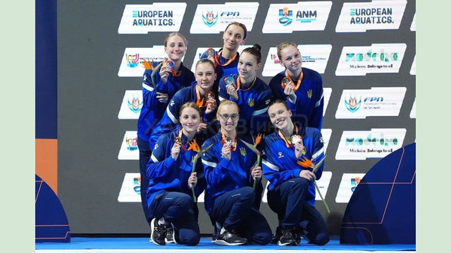 Харківські синхроністки вибороли друге срібло Чемпіонату Європи Харківські синхроністки вибороли друге срібло Чемпіонату Європи