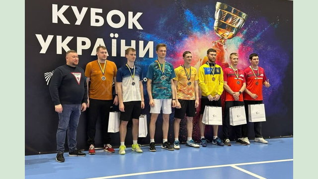 Харківські спортсмени серед призерів Кубка України з бадмінтону Харківські спортсмени серед призерів Кубка України з бадмінтону