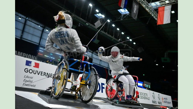 Харківські спортсменки здобули медалі чемпіонату Європи з фехтування на візках Харківські спортсменки здобули медалі чемпіонату Європи з фехтування на візках