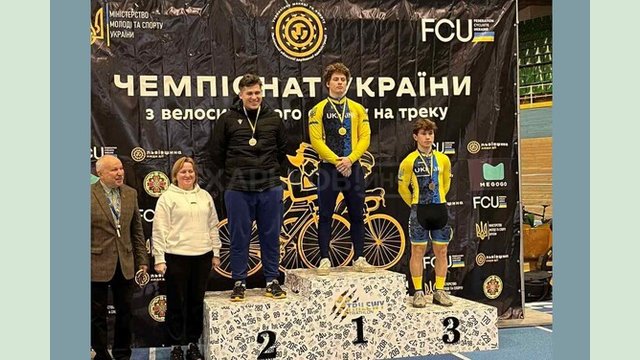 Харківські велогонщики здобули медалі чемпіонату України