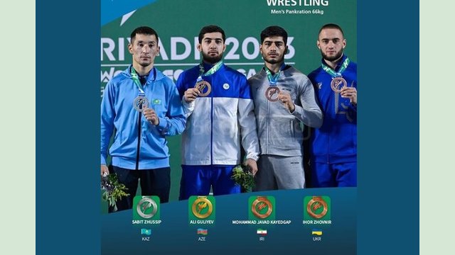 Харківський борець здобув бронзову медаль у панкратіоні на Всесвітніх іграх єдиноборств 2023 Харківський борець здобув бронзову медаль у панкратіоні на Всесвітніх іграх єдиноборств 2023