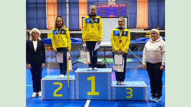 Харьковчанка напрыгала на батуте бронзовую медаль Харьковчанка напрыгала на батуте бронзовую медаль