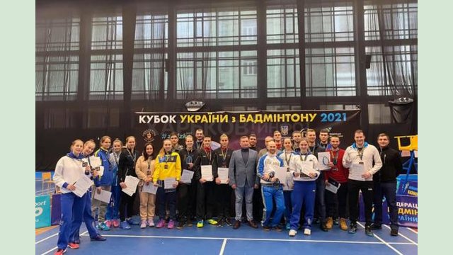Харьковские спортсмены победили на Кубке Украины по бадминтону Харьковские спортсмены победили на Кубке Украины по бадминтону