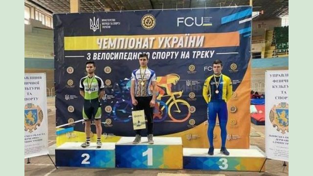 Харьковские спортсмены завоевали 17 наград чемпионата Украины по велоспорту на треке
