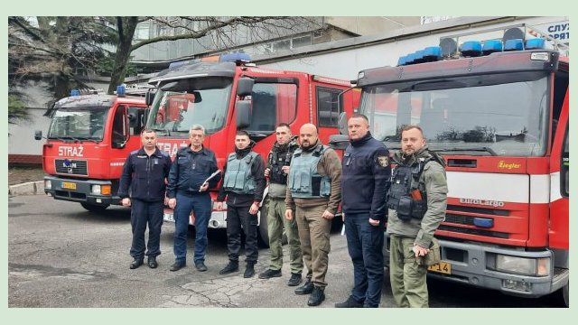 Харьковским спасателям передали три пожарные машины