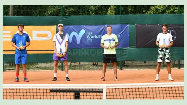 Харьковский теннисист выиграл парный титул на международных соревнованиях Харьковский теннисист выиграл парный титул на международных соревнованиях