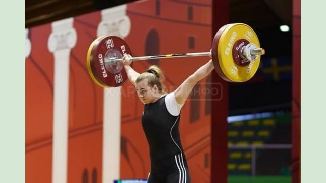 Ирина Деха стала абсолютной чемпионкой Европы в тяжелой атлетике