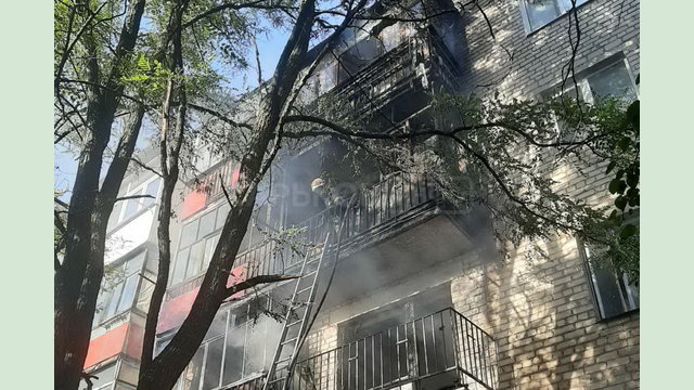 Изюмский район: во время ликвидации пожара спасена пожилая женщина Изюмский район: во время ликвидации пожара спасена пожилая женщина