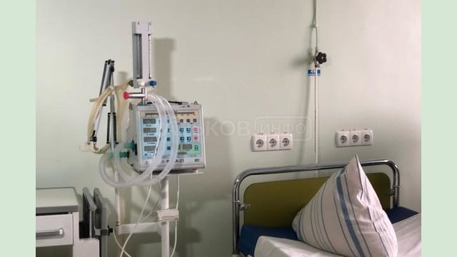 Коечный фонд, выделенный для лечения больных COVID-19 в области, заполнен на 35% Коечный фонд, выделенный для лечения больных COVID-19 в области, заполнен на 35%