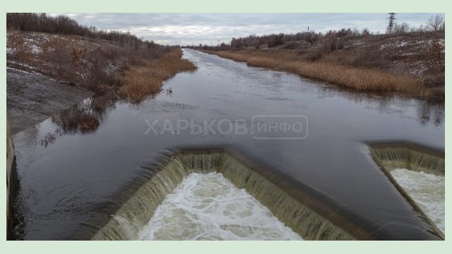 Краснопавловское водохранилище пополнилось водой из Днепра