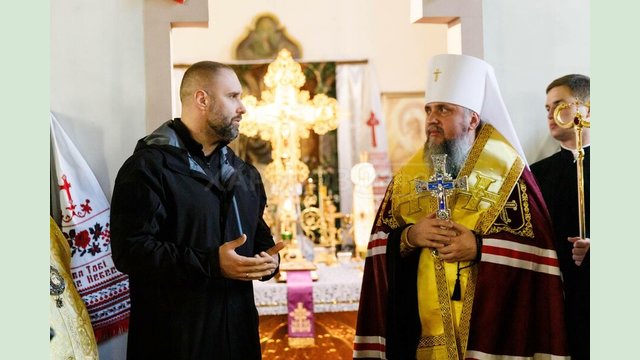 Митрополит Київський і всієї України Епіфаній провів Богослужіння на Харківщині Митрополит Київський і всієї України Епіфаній провів Богослужіння на Харківщині