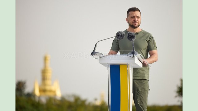 Мы никогда не признаем чужих цветов на своей земле и всегда готовы защитить сине-желтый флаг – Президент Мы никогда не признаем чужих цветов на своей земле и всегда готовы защитить сине-желтый флаг – Президент