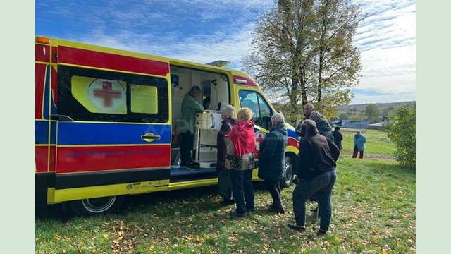 На Харківщині працюють мобільні медичні команди На Харківщині працюють мобільні медичні команди