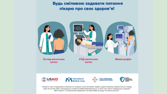 На Харківщині триває інформаційна кампанія з формування культури безбар’єрності та зміцнення громадського здоров’я