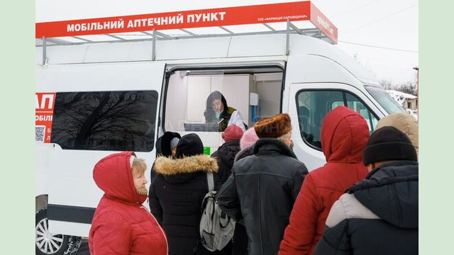 На Харківщині вперше в Україні запрацював мобільний аптечний пункт На Харківщині вперше в Україні запрацював мобільний аптечний пункт