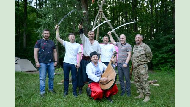 На Харьковщине прошел трехдневный лагерь «Казацкая Слобожанщина»