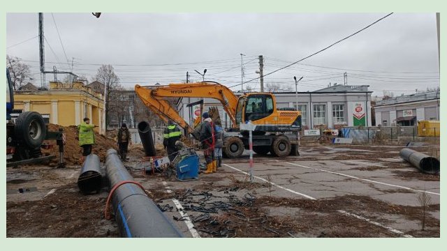 На Полтавском Шляхе оперативно переложили участок водовода На Полтавском Шляхе оперативно переложили участок водовода
