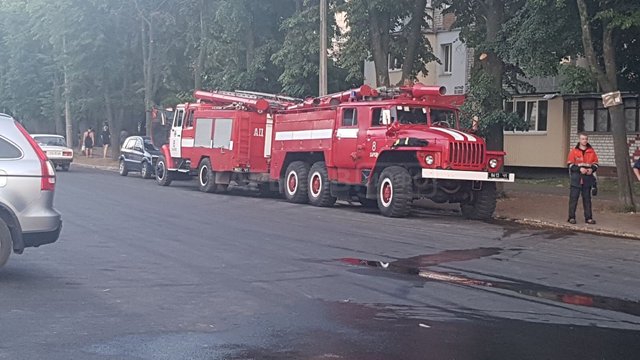 Немышлянский район: ликвидирован пожар в хозяйственном ларьке