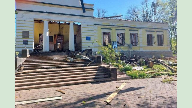 Оккупанты обстреляли музей Григория Сковороды в Сковородиновке Оккупанты обстреляли музей Григория Сковороды в Сковородиновке