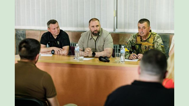 Олег Синегубов посетил Змиевскую громаду Олег Синегубов посетил Змиевскую громаду