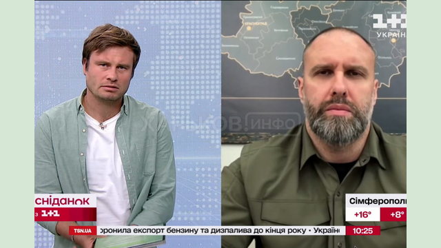 Олег Синєгубов під час прямого включення розповів про оперативну ситуацію на Харківщині