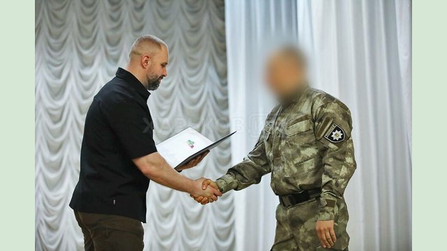 Олег Синєгубов привітав харківський спецпідрозділ Національної поліції КОРД із 7-ю річницею створення