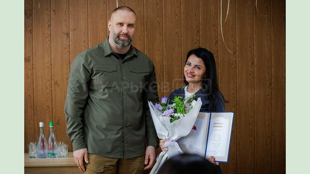 Олег Синєгубов привітав працівників Харківського обласного Центру служби крові з професійним святом Олег Синєгубов привітав працівників Харківського обласного Центру служби крові з професійним святом
