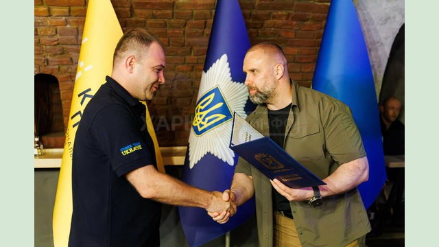 Олег Синєгубов привітав працівників кіберполіції Харківщини з 16-річчям створення відомства