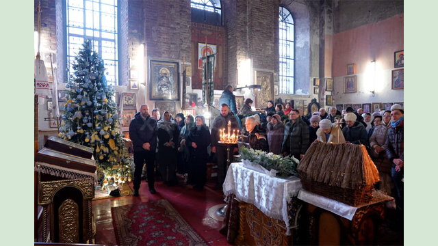 Олег Синєгубов у світле Різдво Христове долучився до молебню