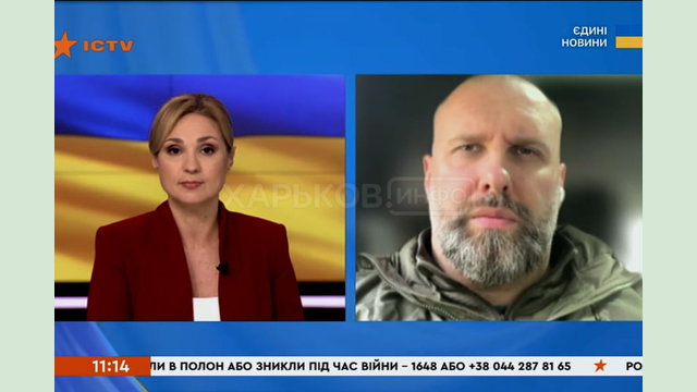 Олег Синєгубов в ефірі телемарафону «Єдині новини» розповів про ситуацію на Харківщині Олег Синєгубов в ефірі телемарафону «Єдині новини» розповів про ситуацію на Харківщині