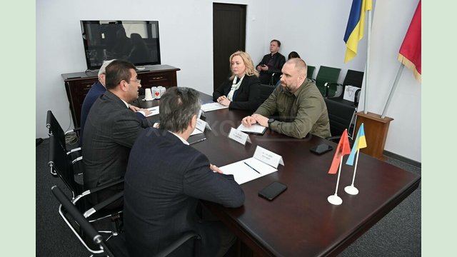 Олег Синєгубов зустрівся з Префектом округу Фієр Республіки Албанія Лефтером Шехаєм Олег Синєгубов зустрівся з Префектом округу Фієр Республіки Албанія Лефтером Шехаєм