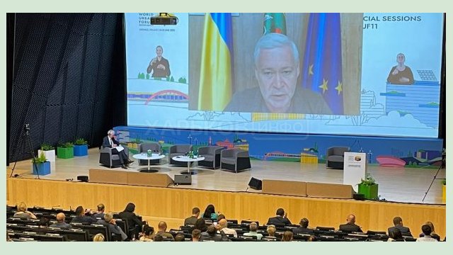 Планы по восстановлению Харькова обсудили на Всемирном форуме городов Планы по восстановлению Харькова обсудили на Всемирном форуме городов