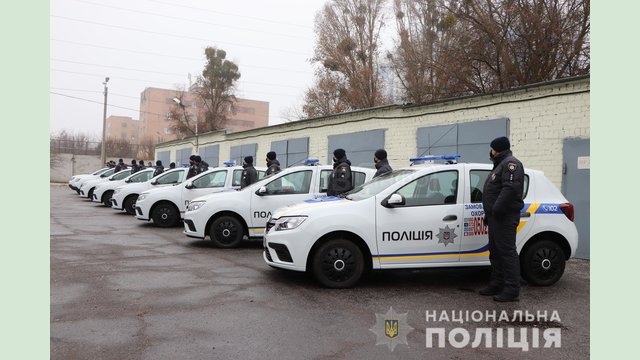 Полицейские охраны Харькова получили новые служебные автомобили