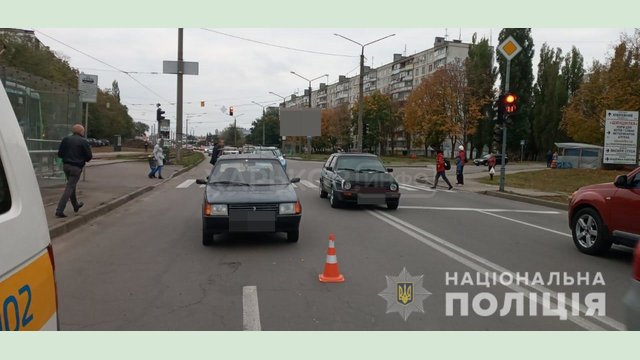 Полиция Харькова устанавливает обстоятельства аварии с участием двух подростков