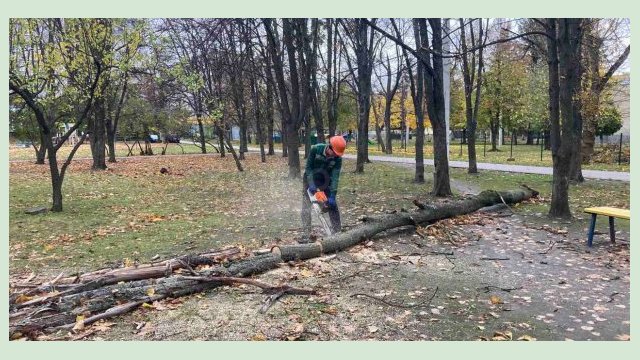 Последствия непогоды в Харькове устраняли двое суток