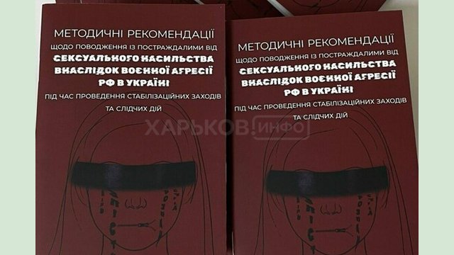 Презентовано рекомендації щодо надання допомоги постраждалим від сексуального насильства під час війни