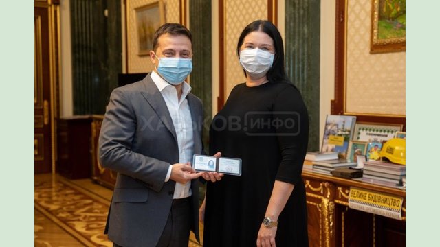 Президент назначил председателем Харьковской ОГА Айну Тимчук Президент назначил председателем Харьковской ОГА Айну Тимчук