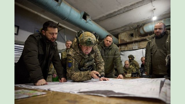 Президент України побував у розташуванні Сил оборони в Купʼянську на Харківщині Президент України побував у розташуванні Сил оборони в Купʼянську на Харківщині