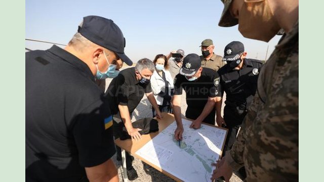 Продолжается ликвидация пожара на Харьковщине Продолжается ликвидация пожара на Харьковщине