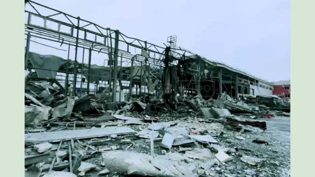 Російські окупанти вчергове атакували об’єкт цивільної інфраструктури в Харківському районі