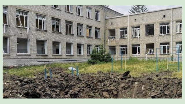 С начала войны враг обстрелял 117 харьковских школ С начала войны враг обстрелял 117 харьковских школ