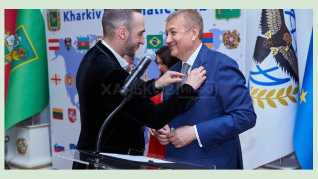Сергей Чернов стал Почетным президентом Харьковского дипломатического клуба Сергей Чернов стал Почетным президентом Харьковского дипломатического клуба