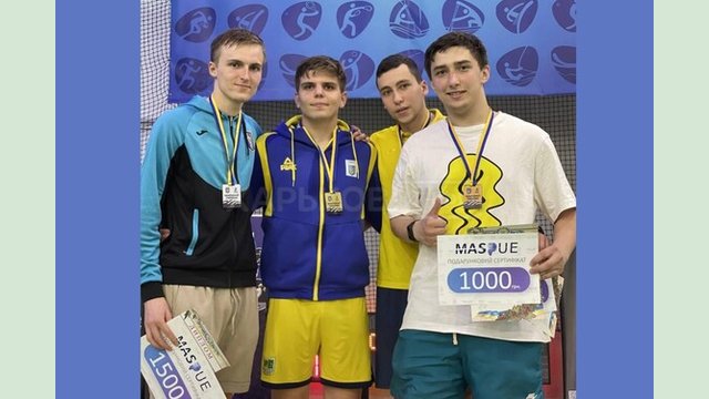 Шпажисти Харківщини повернулися з чемпіонату України з нагородами