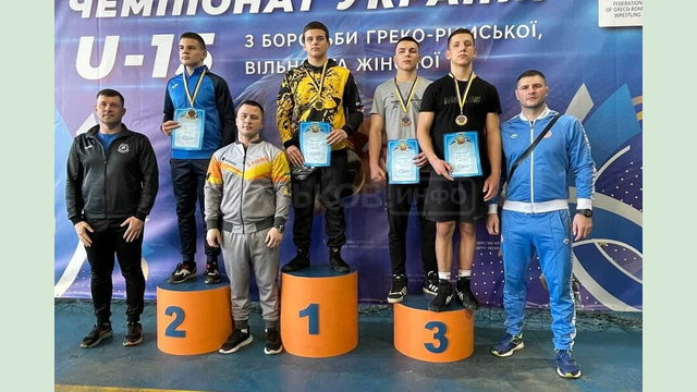 Спортсмени Харківщини вибороли медалі чемпіонату України U-15 з греко-римської та вільної боротьби