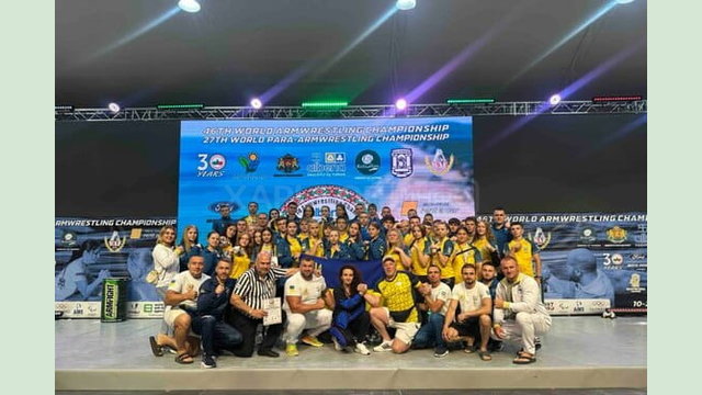 Спортсмени Харківщини здобули призові місця на чемпіонаті світу з армреслінгу та пара-армреслінгу