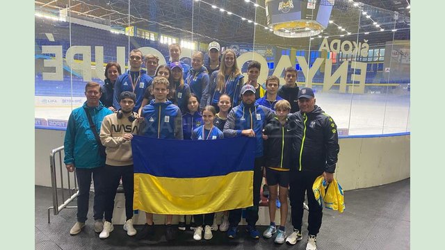 Спортсмени Харківської області посіли призові місця на міжнародних змаганнях з шорт-треку