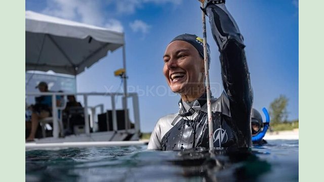 Спортсменка з Харківщини Катерина Садурська перемогла на чемпіонаті світу з фрідайвінгу на відкритій воді