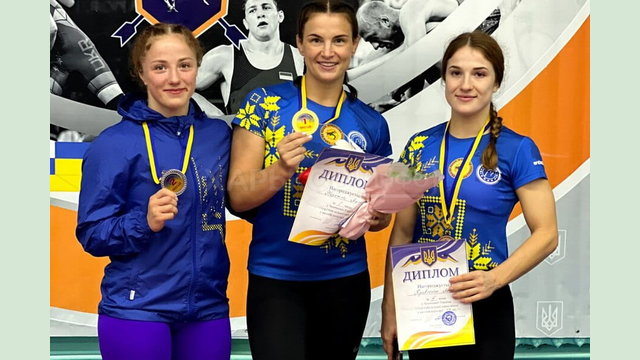 Спортсменки Харківщини здобули медалі чемпіонату України з вільної боротьби Спортсменки Харківщини здобули медалі чемпіонату України з вільної боротьби