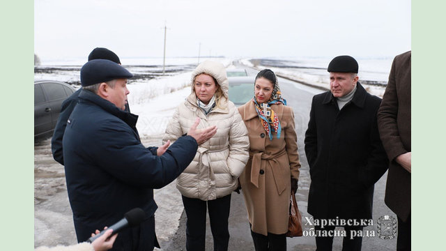 Татьяна Егорова-Луценко с рабочей поездкой в Золочевской громаде Татьяна Егорова-Луценко с рабочей поездкой в Золочевской громаде